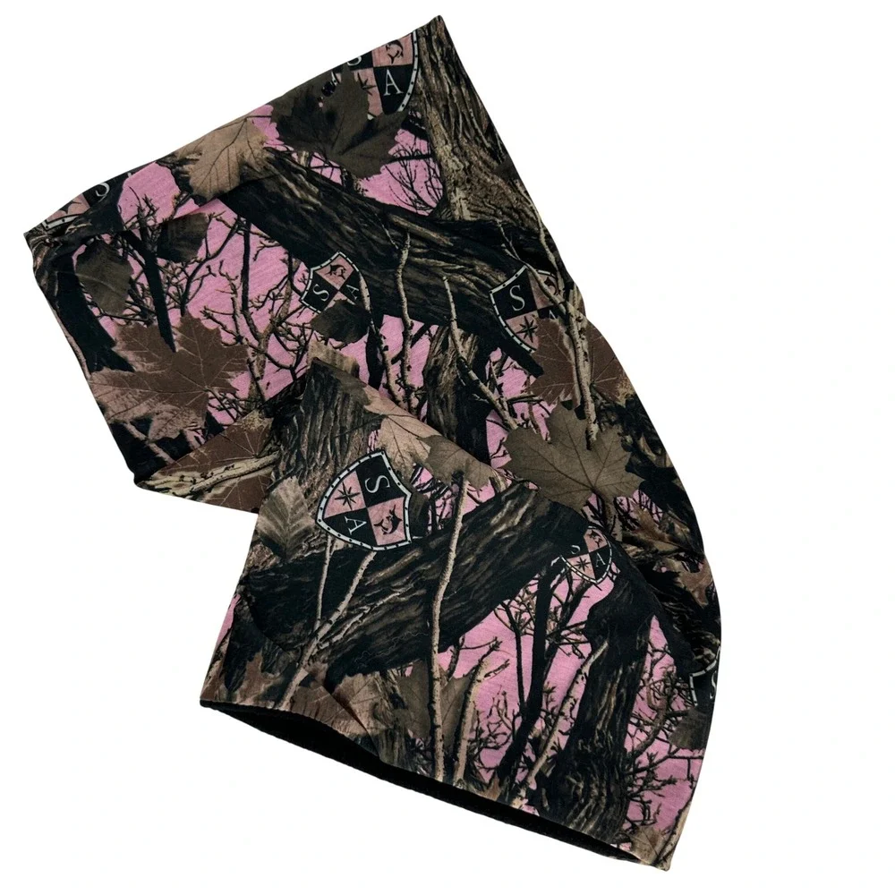 SAS‎ Co Frost Tech Fleece Face Shield Pink Camo Thermal Protection Cold Wind